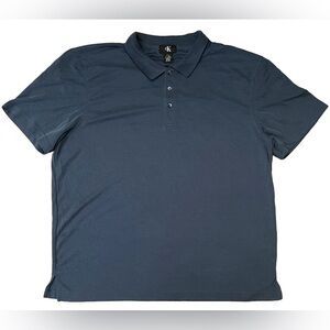Calvin Klein Blue Polo Shirt Classic Style XXL
